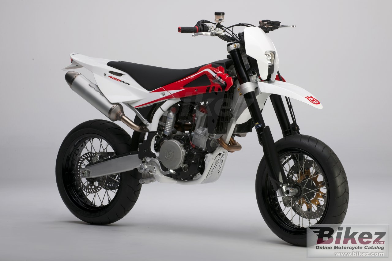 Big Husqvarna sm 450r picture and wallpaper from Bikez.com